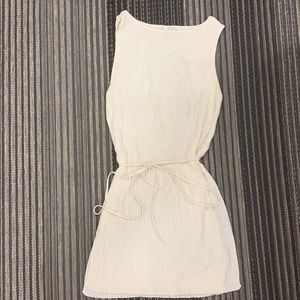 Aritzia off white blouse